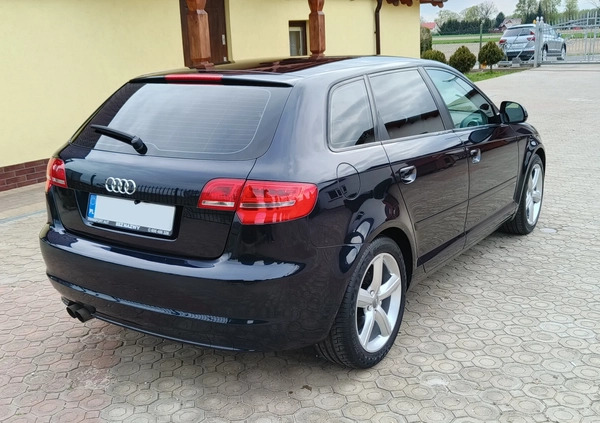 Audi A3 cena 22999 przebieg: 263000, rok produkcji 2008 z Gozdnica małe 529